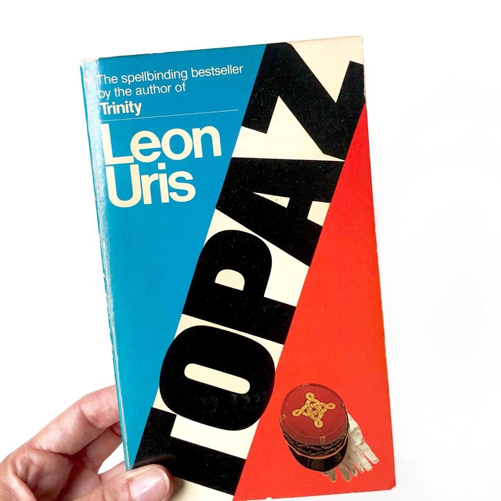 Vintage Paperback Book / Thriller Espionage / Bold Cover Art